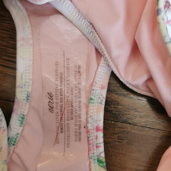 Aerie Bikini Bottom Pastel Floral New XL Extra Large - Picture 5 of 5
